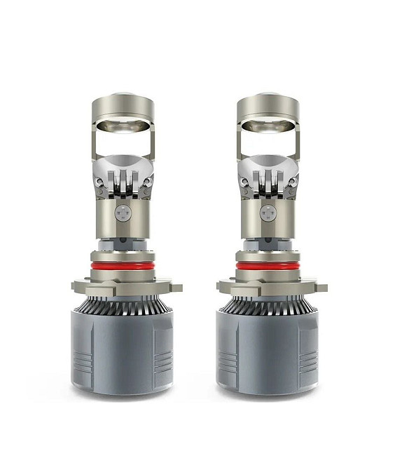 Комплект світлодіодних лінз Sanvi A80 HB3/HB4 (9005/9006) mini led projector lens Харків - фото 1