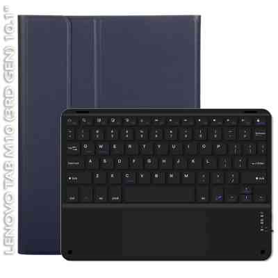 Чехол для планшета BeCover Keyboard+TouchPad Lenovo Tab M10 (3rd Gen) TB-328F 10.1" Deep Blue (712388) Винница