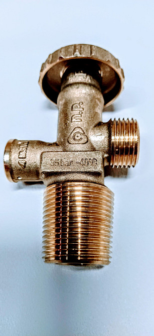 Вентиль пропановий балонний 27,8 з клапаном CAVAGNА ( Італія ) Київ - фото 2