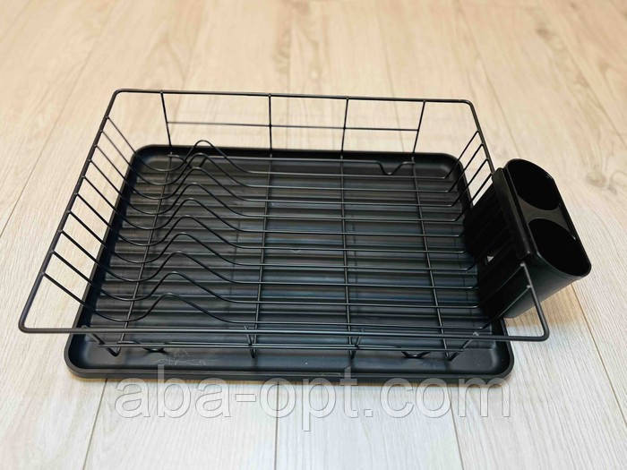 Сушилка одноярусная металлическая Блэк 42 х 31 х 11 см ( шт ).Aba-Opt Одесса - изображение 1