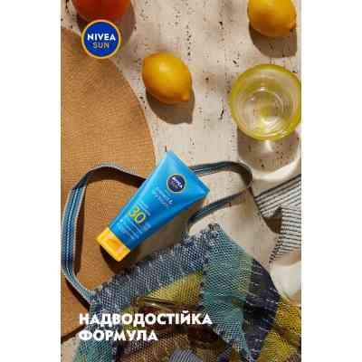 Засіб від засмаги Nivea Sun Сонцезахисний крем-гель Захист та легкість SPF 30 175 мл (4005900702579) Вінниця