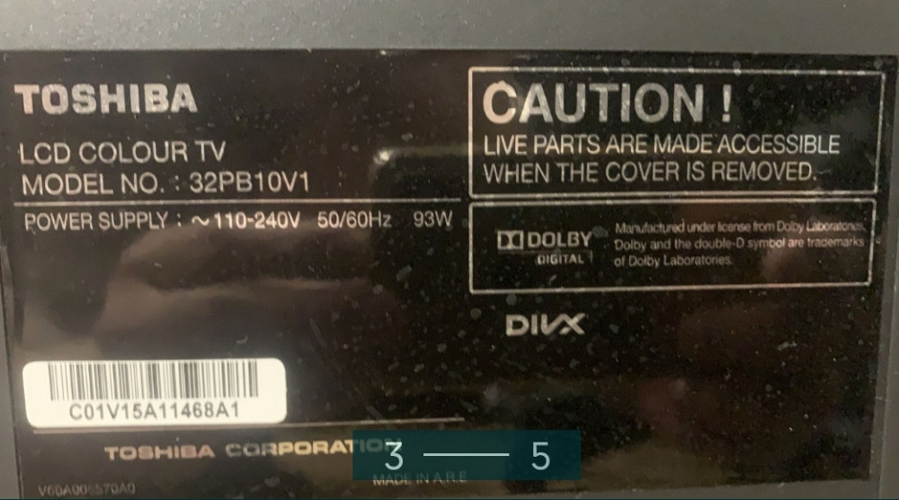 Телевізор TOSHIBA Regza 32pb10v1 Харків - фото 2