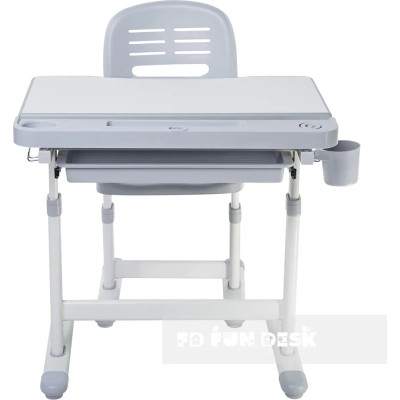 Парта зі стільцем FunDesk Cantare Grey Вінниця - фото 7