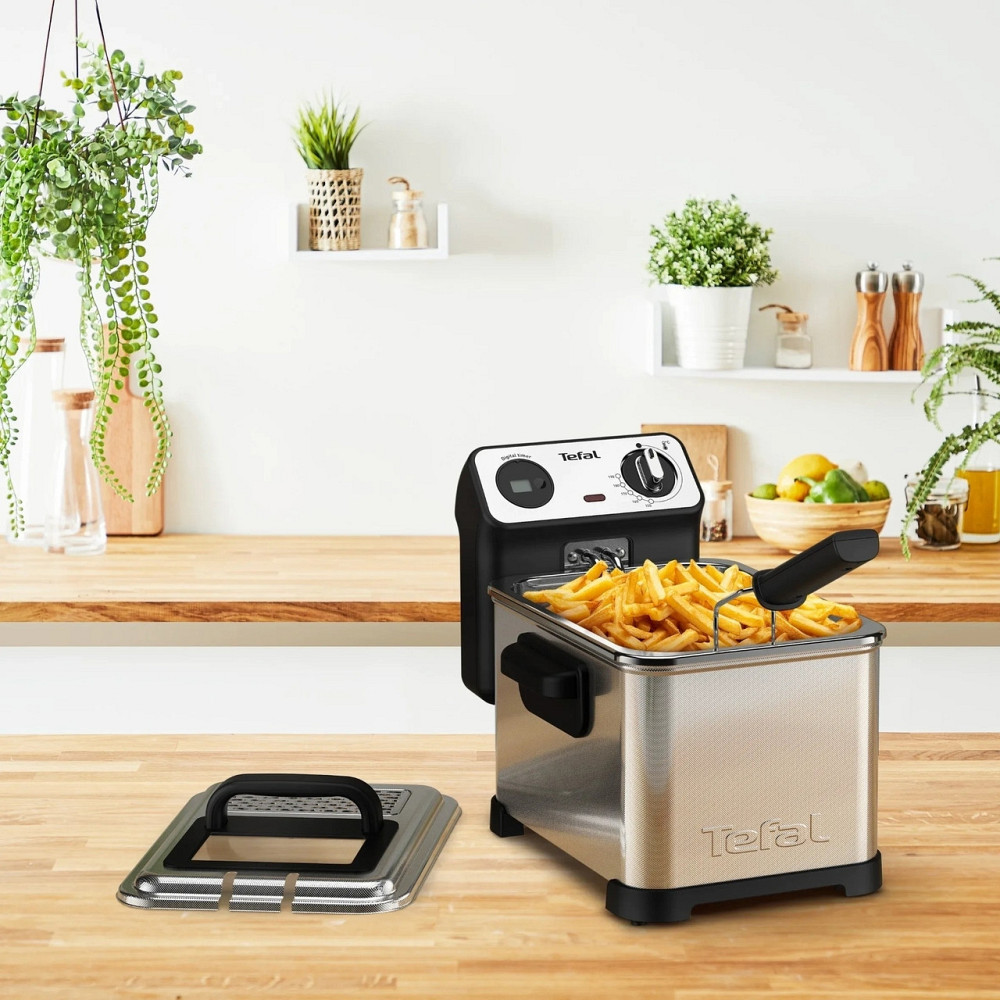 Фритюрниця Tefal Filtra Pro FR511170 ( нержавіюча сталь із чорним ) Харків - фото 9