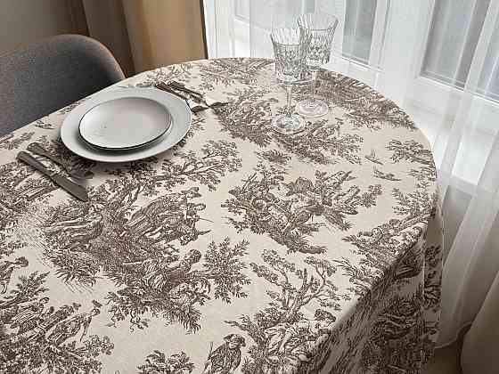 Ecotton Скатертина столова Ecotton DUCK 170х220 см водовідштовхувальна Italiano бежевий (30497 Киев