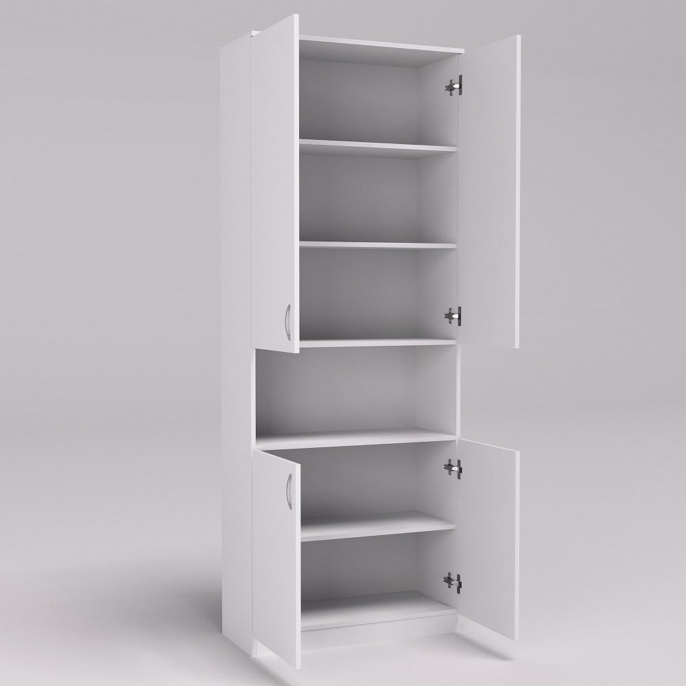 Шкаф ОШК-2, Белый, 800/340/2100 Львов - изображение 2