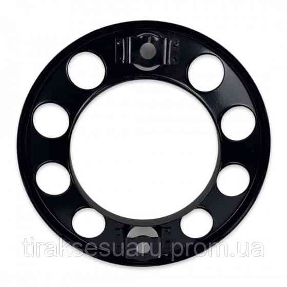 Ковпак колеса металевий передній 22.5 (чорний) . Ковпаки на колеса 22.5 передні Луцьк