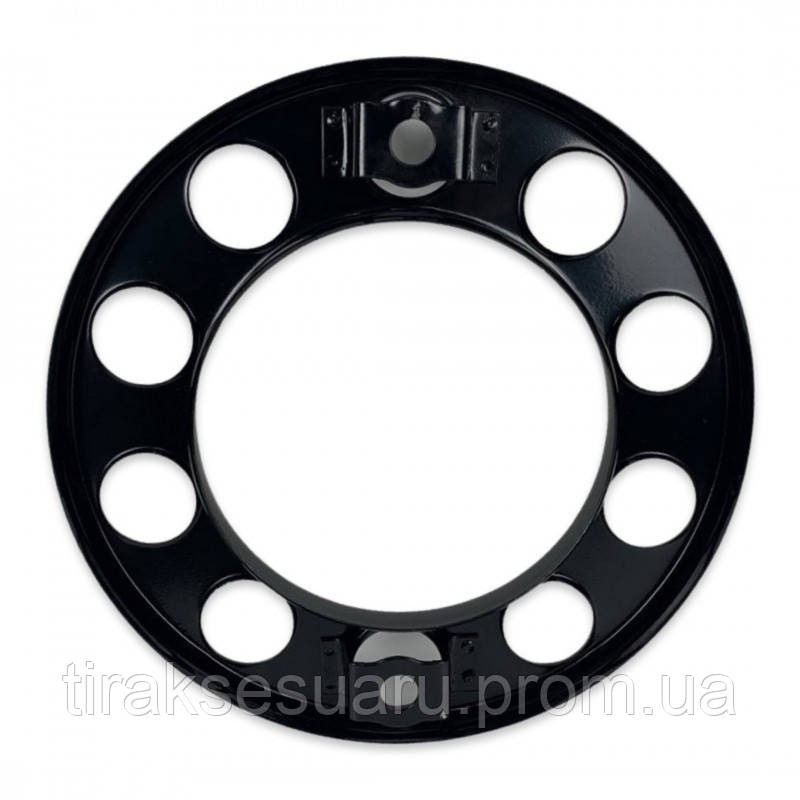 Ковпак колеса металевий передній 22.5 (чорний) . Ковпаки на колеса 22.5 передні Луцьк - фото 2