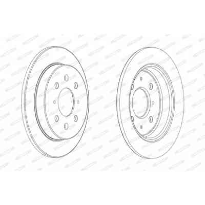 Гальмівний диск FERODO DDF2244C Вінниця