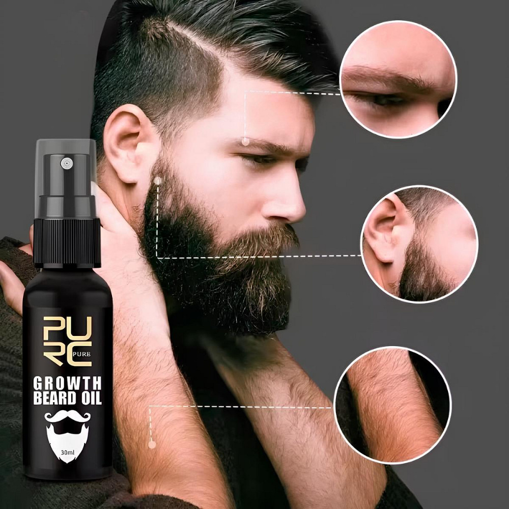 Олія для росту бороди 30мл,PURE SBR Київ - фото 3
