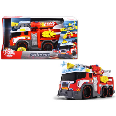 Спецтехника Dickie Toys Пожарная машина Борец с огнем со звуком и световыми эффектами 46 см (3307000) Винница - изображение 8