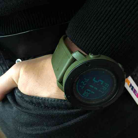 Годинники армійські скмей SKMEI, Водонепроникні наручні годинники для військових видів спорту WK-78 Івано-Франківськ