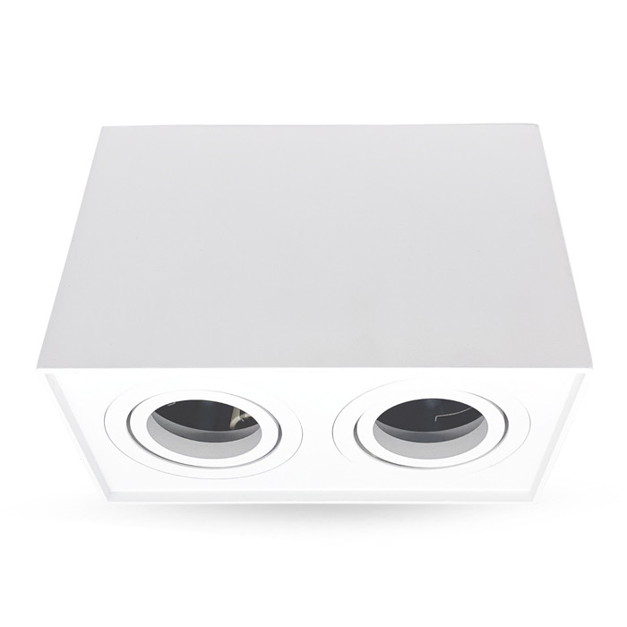 Накладний світильник Feron ML305-2 під лампу білий Харьков - изображение 1