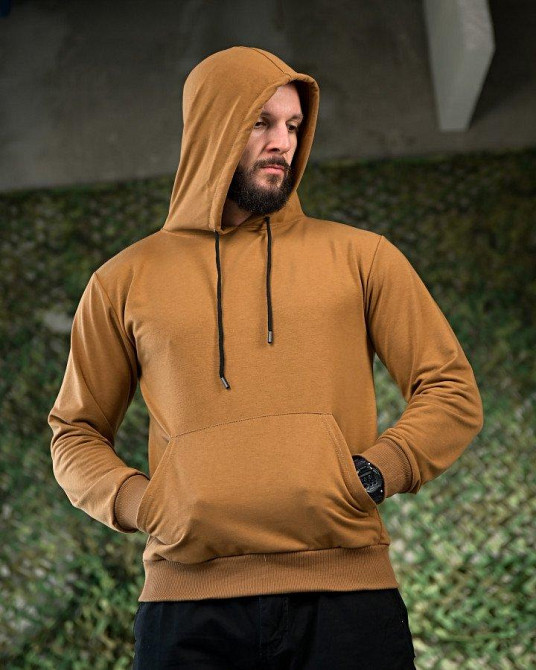 Милитари Худи Молодість койот ПП7779 Одесса - изображение 5