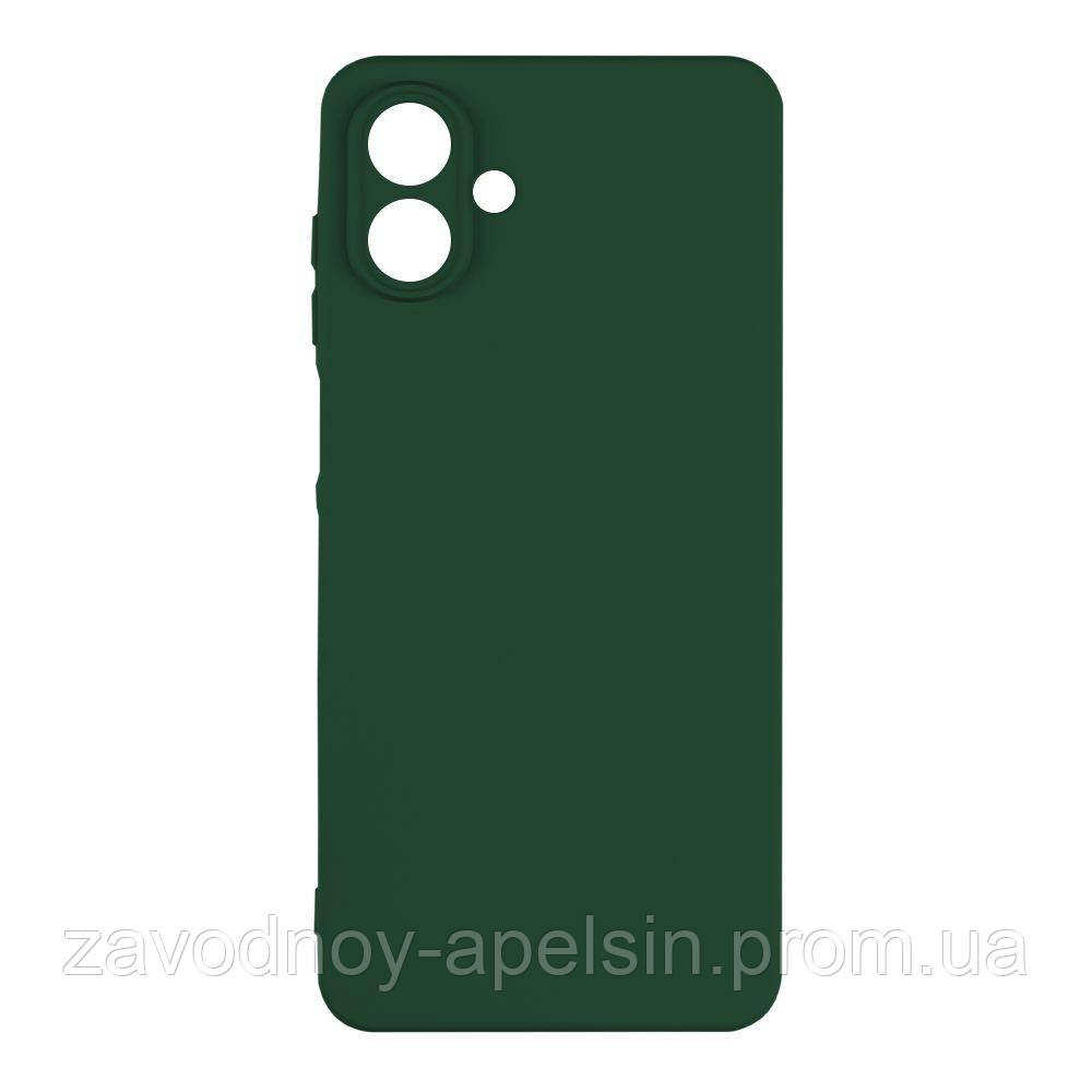 Samsung A07 A075 Чохол силіконовий Захист камери (зелений) Одеса - фото 1