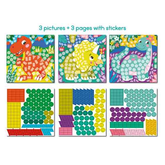 Детский набор для творчества мозаика 