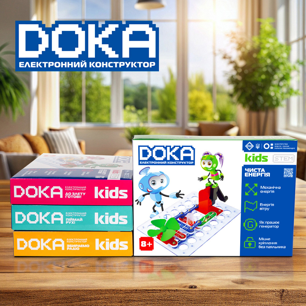 Конструктор електронний Doka Чиста енергія Дніпро - фото 8