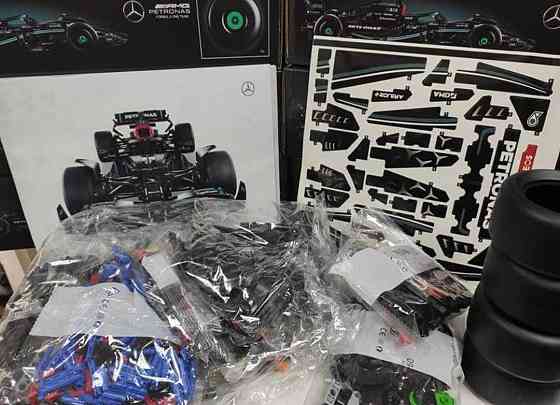 Конструктор!!️НОВИЙ‼️Mercedes AMG F1‼️КОРОБКА!️1642 деталі Київ