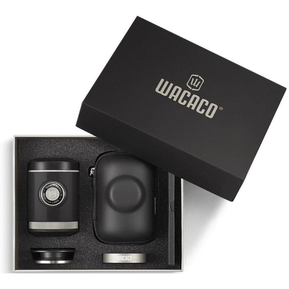 Портативна еспресо-кавоварка Wacaco Picopresso, механічна, для меленої кави Київ - фото 3