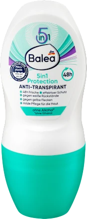 ШАРІКОВИЙ АНТИПЕРСІРАНТ ЗАХИСТ 5 В 1 BALEA, 50 МЛ. (ГЕРМАНИЯ) Київ - фото 2