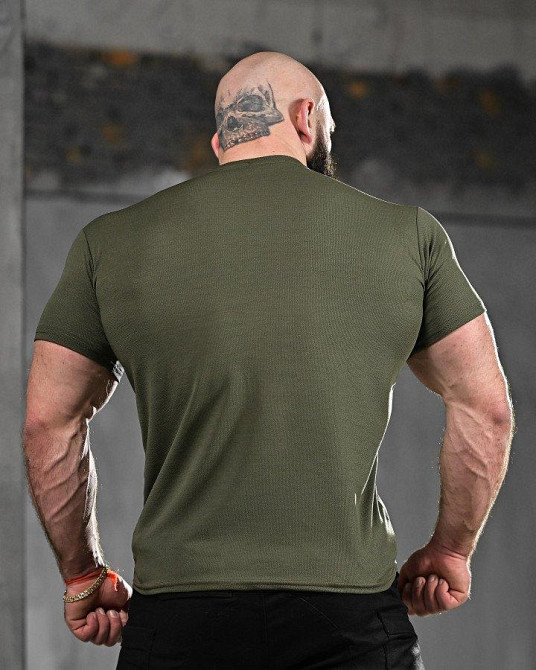 Футболка потоотводящая SAMIX  олива  Все буде  4.5.0  ВТ0976 Одесса - изображение 8