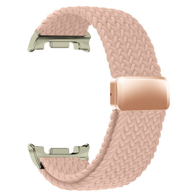 Ремешок для смарт-часов Armorstandart Braided Solo Loop для Samsung Watch 8 / 8 Classic (20x113 mm) Rose Gold (ARM87356) Винница - изображение 2