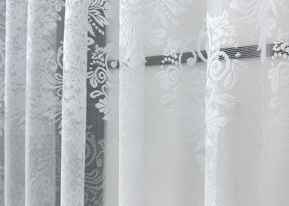 Тюль VR-Textil 1778т Жакард Білий 300х160 см (42-0796) Київ - фото 3