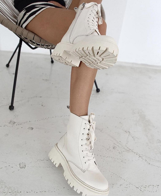 Черевики жіночі GREMMY 316/1 бежеві (зима, шкіра натуральна) (4892) 35-41 36 Коломия - фото 1