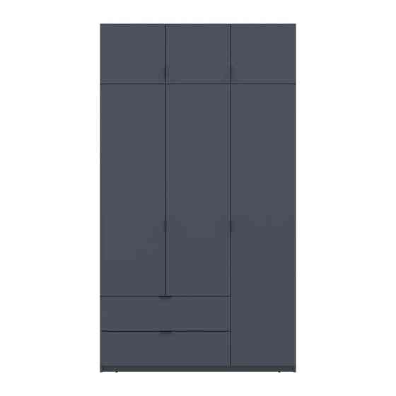 Шкаф для одежды Doros Лукас Графит 3ДСП 135х50х240 DRS-011654 (80737801) Львов