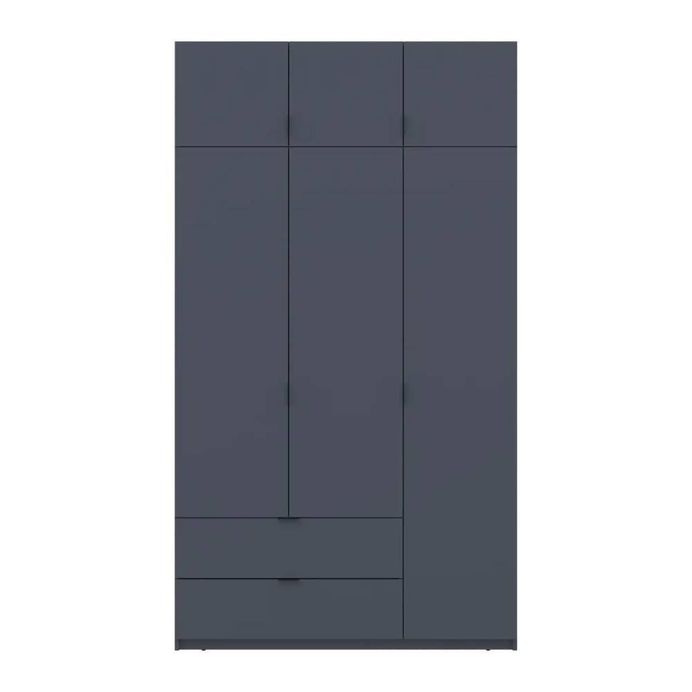 Шкаф для одежды Doros Лукас Графит 3ДСП 135х50х240 DRS-011654 (80737801) Львов - изображение 4