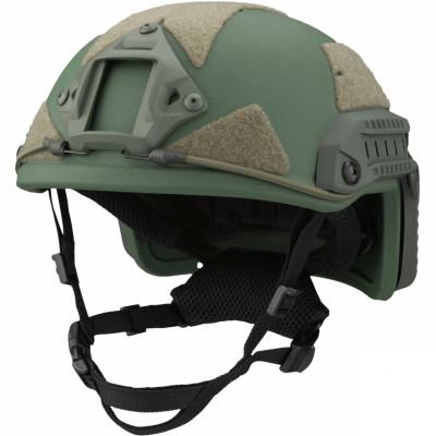 Шолом військовий Ukrainian Armor FAST Устраш 1.0, розмір M, зелений (FASTMRG) Вінниця - фото 1