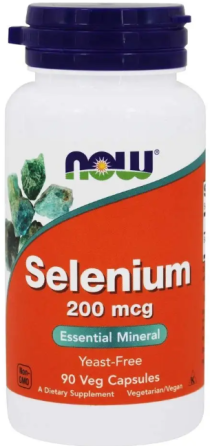 Селен без дріжджів Now Foods Selenium 90 капс Київ