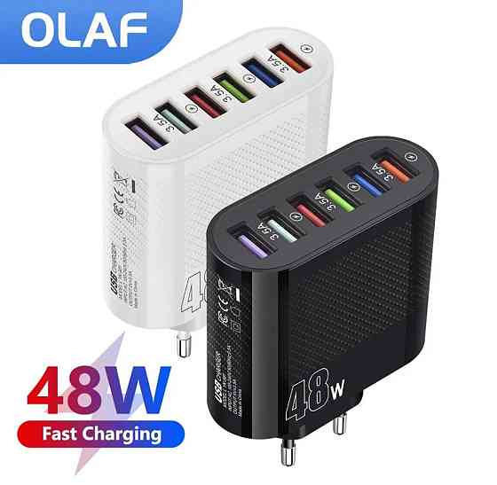 Быстрая зарядка на 6 USB порта USB Quick Charge 3,0 Киев