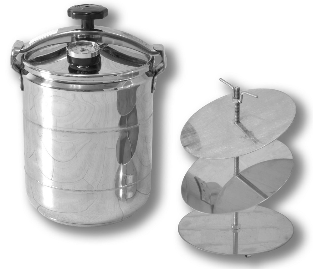 Автоклав кассетный бытовой Бинго Мини на 8 банок, нержавеющая сталь домашний для консервирования Киев - изображение 1