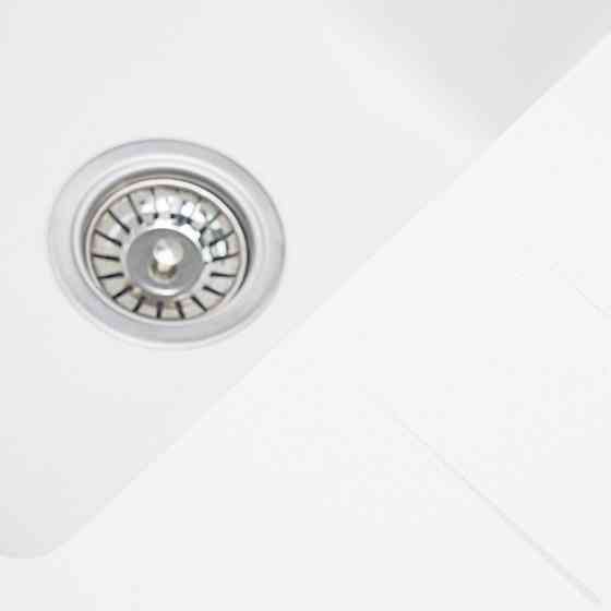 VALESO Гранітна мийка для кухні VALESO LIANA 6243 матова Білосніжна Киев