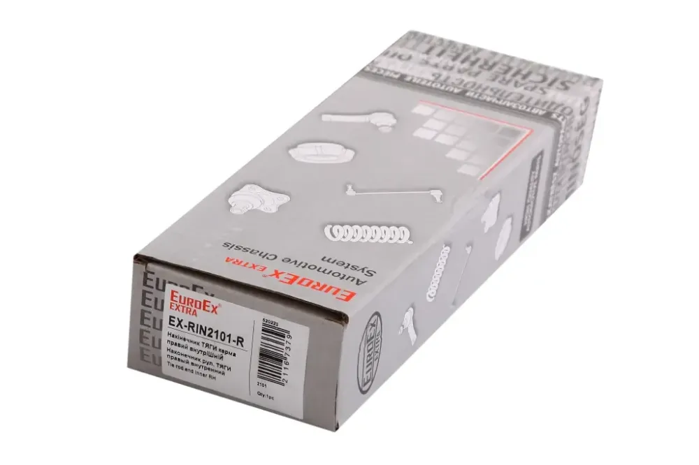 Наконечник рульової тяги 2101 EuroEx правий з гайкою Вінниця - фото 3