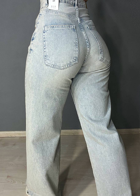 Джинсы женские Its Basic 3146 Loose Fit Tint прямые высокая посадка светло-голубые, светло-голубой,  Одесса - изображение 4