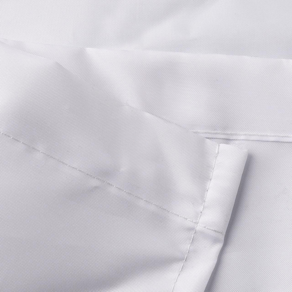 Шторка для ванны из полиэстера водонепроницаемая Bathlux 180x180 см с кольцами, занавеска для ванной комнаты Каменец-Подольский - изображение 7