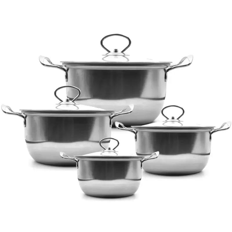 Набор кастрюль UNIQUE UN-5072 8пр (16,18,20,22 см) Коломия - фото 1