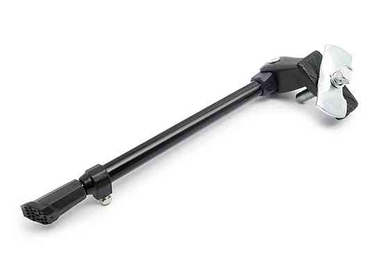 Підніжка стоянкова бічна велосипедна (чорна, метал, кріплення) Мукачево