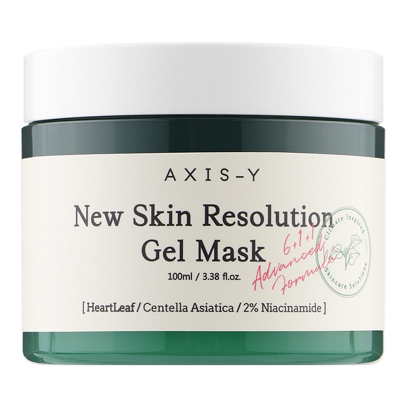 Маска гелева заспокійлива для обличчя New Skin Resolution Gel Mask AXIS-Y 100 мл Київ - фото 1