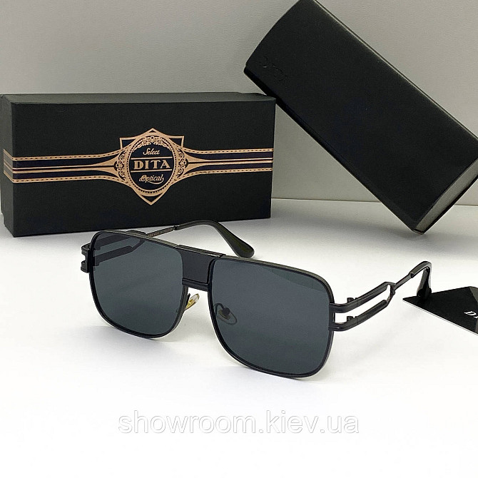 Чоловічі сонцезахисні окуляри Dita (9005) black Київ - фото 1