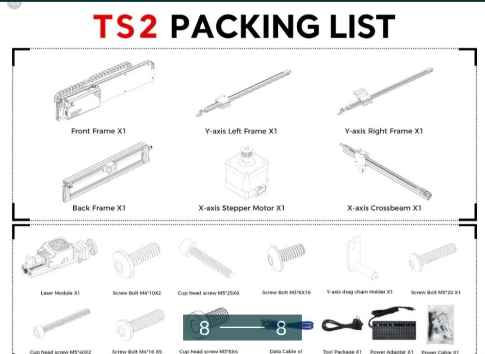 Лазерний гравер TWOTREES TS2 на 10 Вт-автофокус/ Київ - фото 8