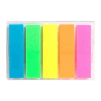 Стикер-закладка Axent Plastic bookmarks 5х12х45mm, 125шт (D2450-01) Винница