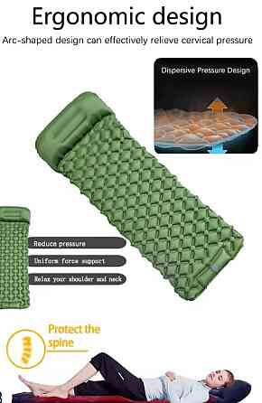 Самонадувний килимок для кемпінгу | Туристичний матрац | Надувний мат. Харьков