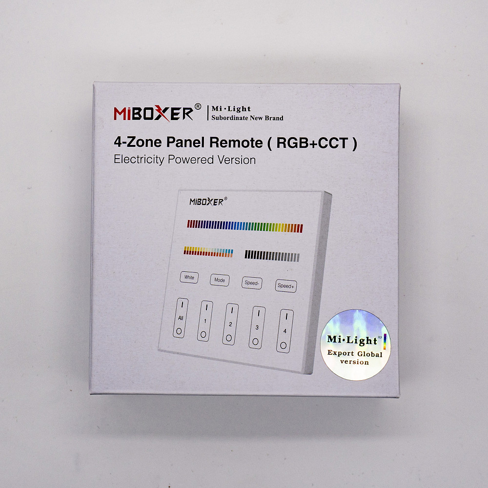 Milight Smart touch панель TL4 (White/RGB/RGBW/CCT 2,4 GHz) Коломия - фото 9