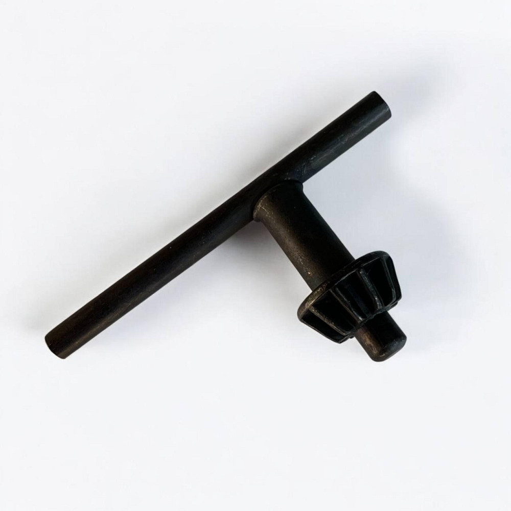 Ключ до сверлильного патрона Ф13 мм — металевий Т-подібний ключ для затиску та розтиску патрона дриля Харків - фото 5