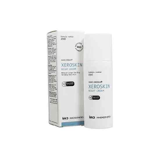 Питательный ночной крем для лица XEROSKIN NIGHT CREAM, восстанавливающий гидролипидную мантию Innoaesthetics 50 мл Киев