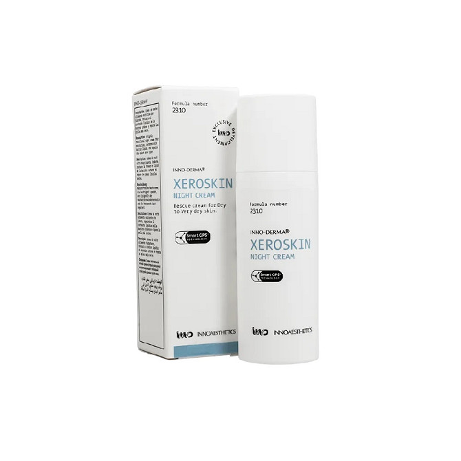 Питательный ночной крем для лица XEROSKIN NIGHT CREAM, восстанавливающий гидролипидную мантию Innoaesthetics 50 мл Киев - изображение 1