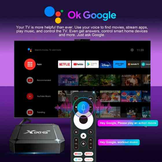 HD медіаплеєр X96Q Android (RK3518/2GB/16GB) ( 13475 ) Харьков